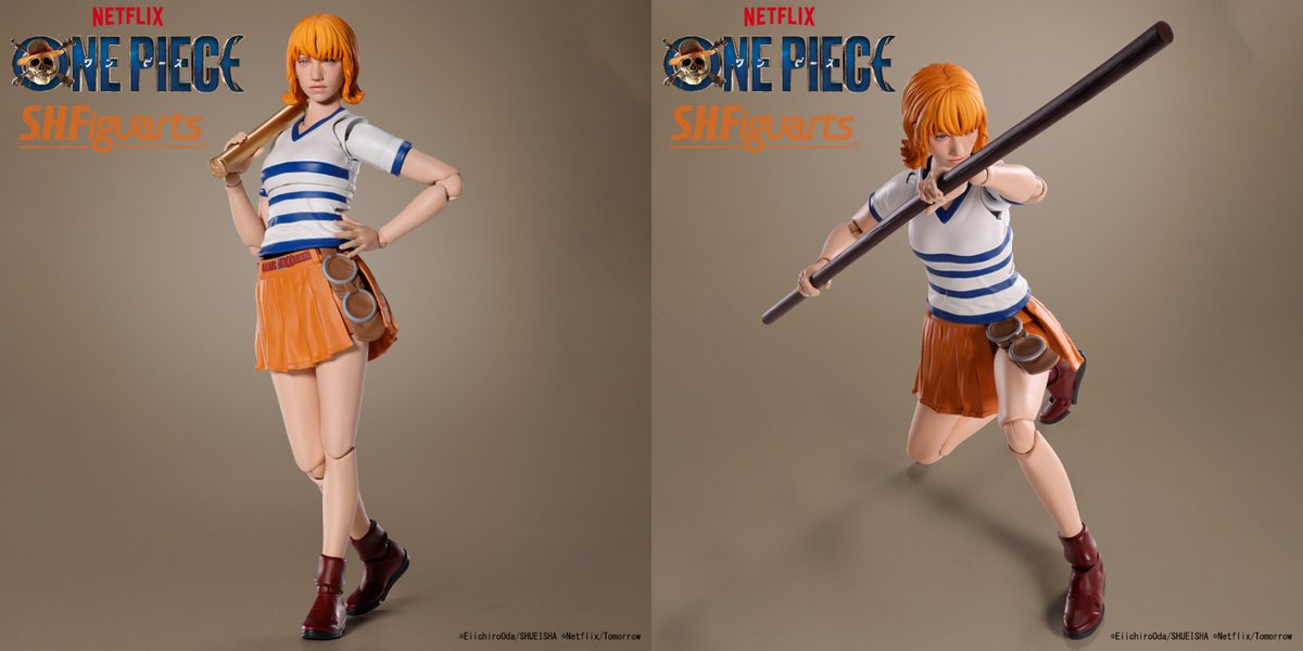 Netflixオリジナル実写ドラマシリーズ『ONE PIECE』のナミも♪ 「S.H. 