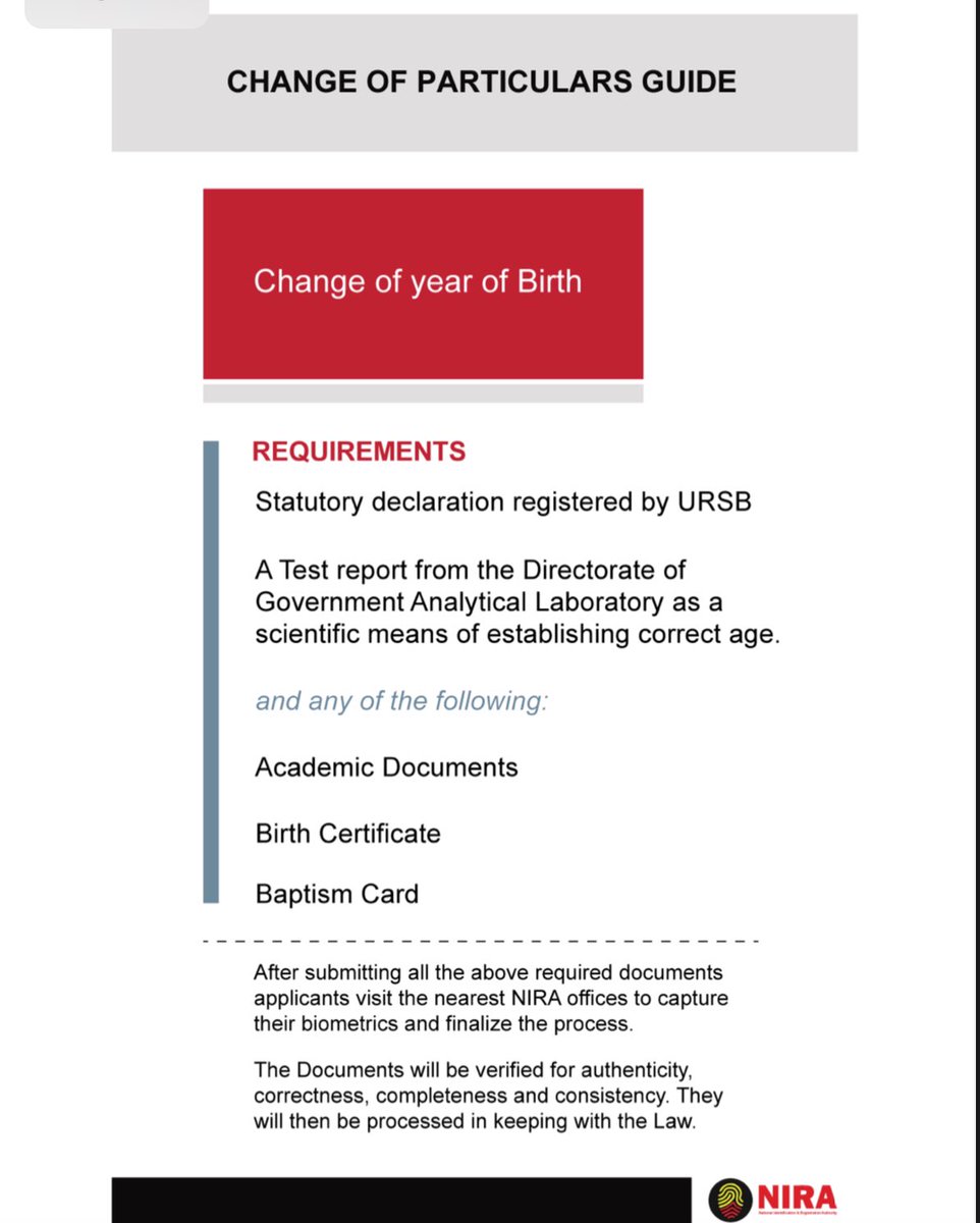 NIRA_Ug's tweet image. Good morning Gloria, follow this procedure and for more follow this link 👉🏿 nira.go.ug/media/2021/07/…