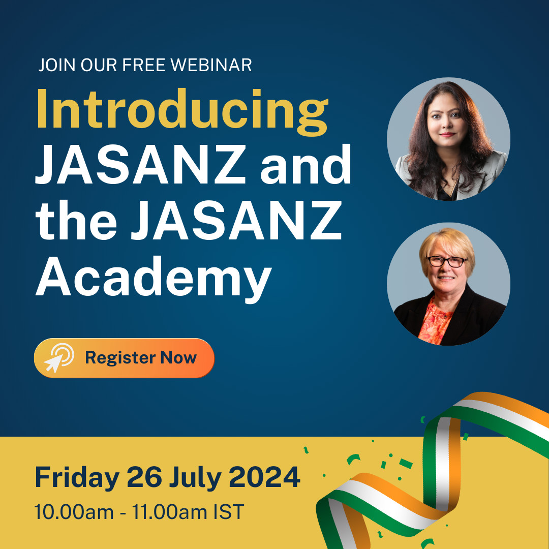 jasanz_'s tweet photo. 🇮🇳 If you're a certification body auditor, scheduler, or assessor in India, join our free webinar to learn more about JASANZ and the JASANZ Academy (and secure a 20% discount!)

📅 Fri 26 July, 10.00-11.00am IST
🔗 Register: https://t.co/FNYe5GHKuj https://t.co/8tv8gnQo9T