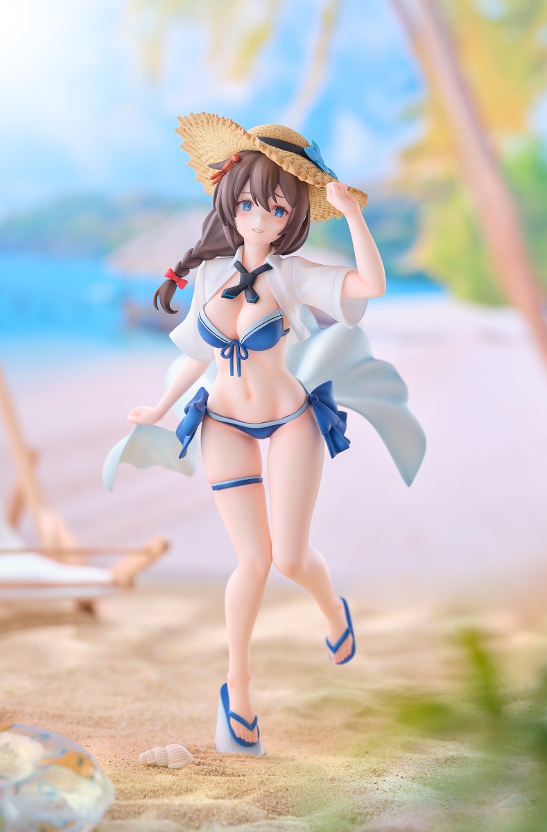 こちらの時雨改三 水着verも撮影いたしました! 前も後ろもすごい。艤装