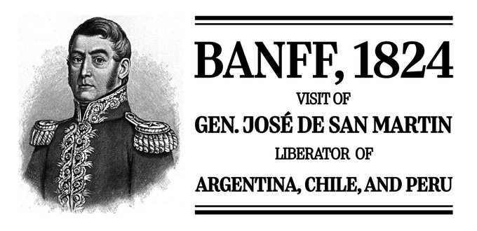 Portrait drawing of Gen. Jose De San Martin