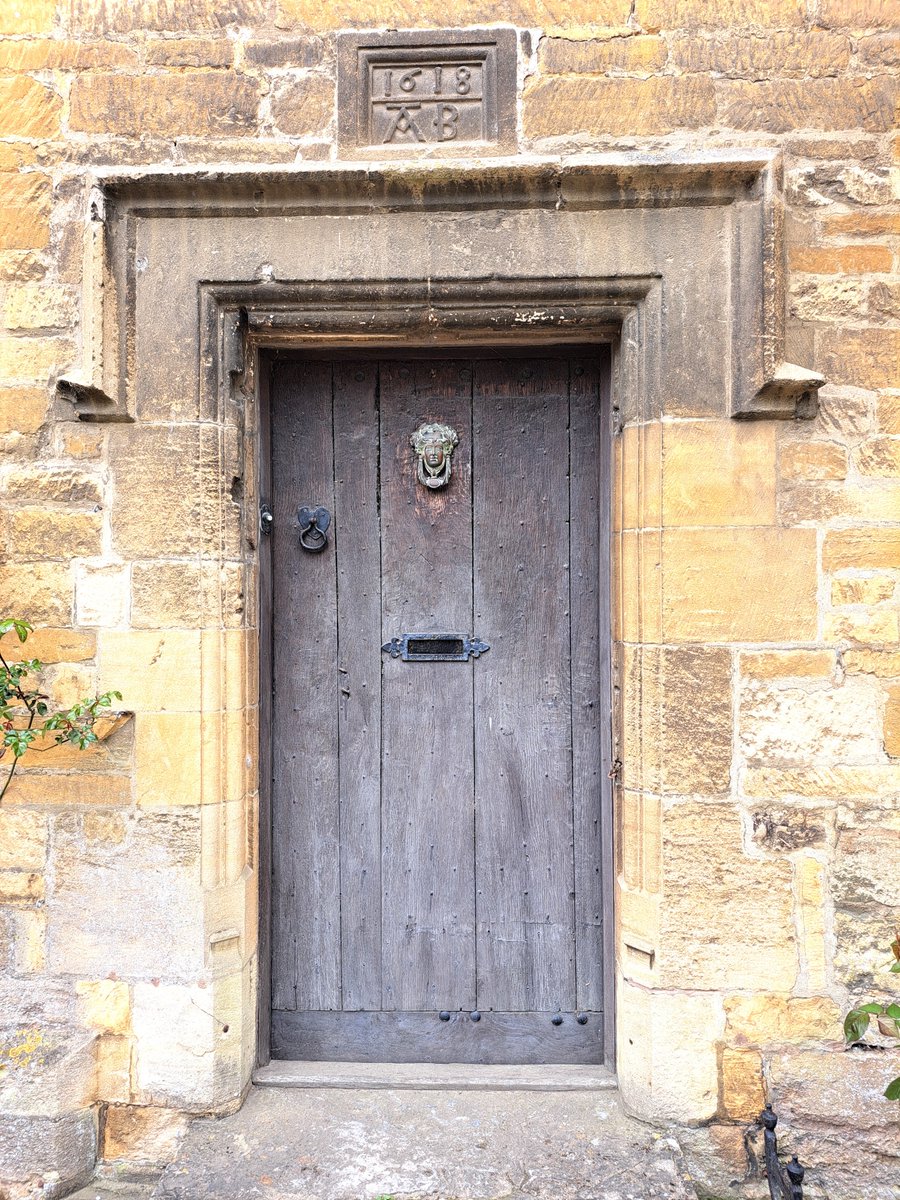#CotswoldWay Highlight 10 of 20: 17th-century doorway in Stanton