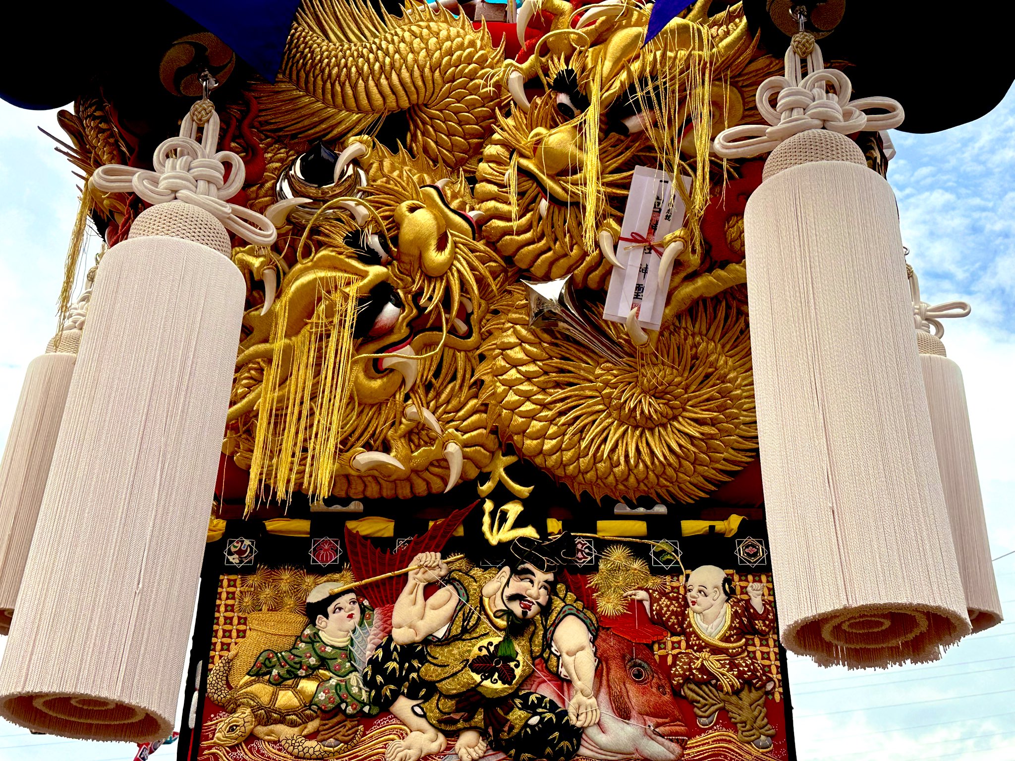 新居浜太鼓祭り 大江太鼓台 法被【先代品】