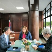 ItalyMFA's tweet photo. Missione SdS @GiorgioSilli in Costa Rica per serie incontri istituzionali. La riunione con la VM Esteri🇨🇷 Peralta occasione per ribadire eccellente stato rapporti bilaterali e ruolo dell'🇮🇹 come partner politico ed economico di primo piano del 🇨🇷. @CRcancilleria @ItalyinCR https://t.co/Zxg4EUYJ3z
