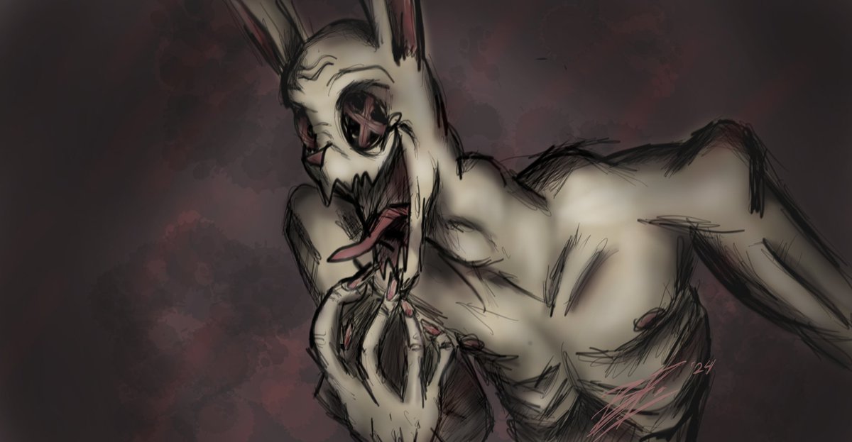 AmbientBoi's tweet photo. S̴͓̎ i̸̩̚ ļ̴̋ l̷̤̒ y̴̺̔ ̸͈͐  j̴͙̈́ ö̶̟ k̸̮̋ ë̸̤́ s̸̰͐ ̷͍̑  f̴͇̈ ó̷̞ r̵̘̓  ̴̳̎ s̶̯͛ i̴͓͂ l̵̻̏ l̶͖̎ y̸̩͐  ̵̩̾ p̵̟̒ e̶̟͑ o̵͔̎ p̸͕̓ l̴̞̓ ě̵ͅ : ̵̫͛)
#digitalart #horror #art #bunny https://t.co/iAq76AnBxD