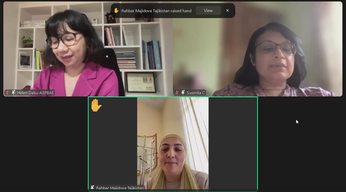 The last sub-regional meeting for ASPBAE's 9th GA and 60th Anniversary was held on July 1, 2024, with 20+ attendees from Central Asia (SR5), including representatives from Tajikistan, Uzbekistan, and Kyrgyzstan. #9thGA #CentralAsiaCSOsforEducation #CommunityEngagement