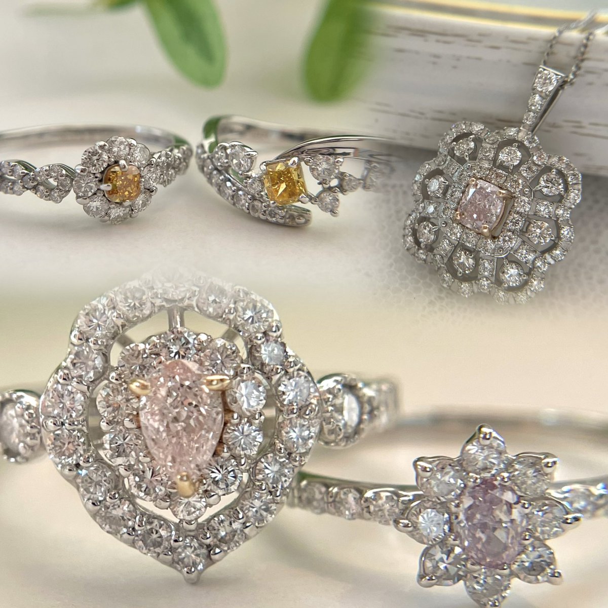 Gemelli19's tweet image. Fancy Color Diamonds🌈🎨✨

何色気分🤭
愛されピンク🩷
クールなブルー💙💚
ビタミンオレンジ🧡💛
どのコも個性があってキラキラ✨

 #ファシーカラーダイヤモンド
 #fancycolordiamond
 #gemelli