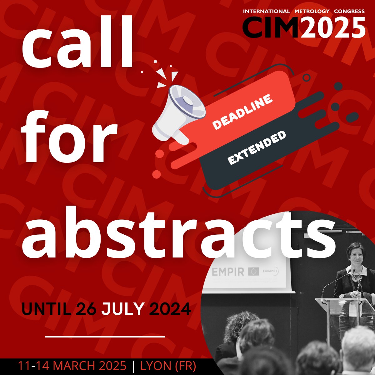 CIM - International Metrology Congress tweet media