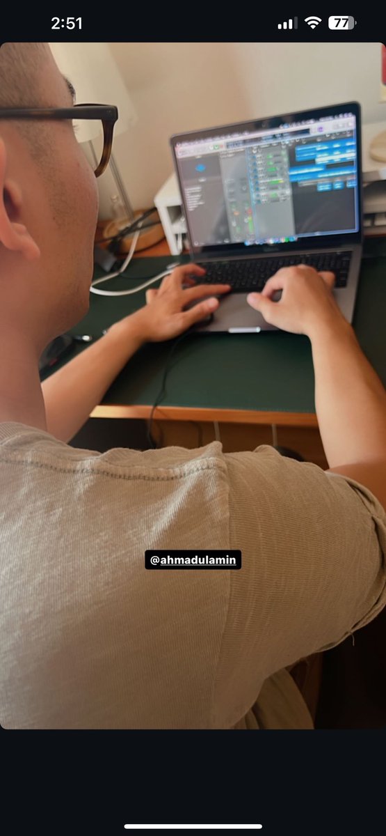 Recording something something with <a href="/ahmadulamin/">Ahmadul Amin</a>