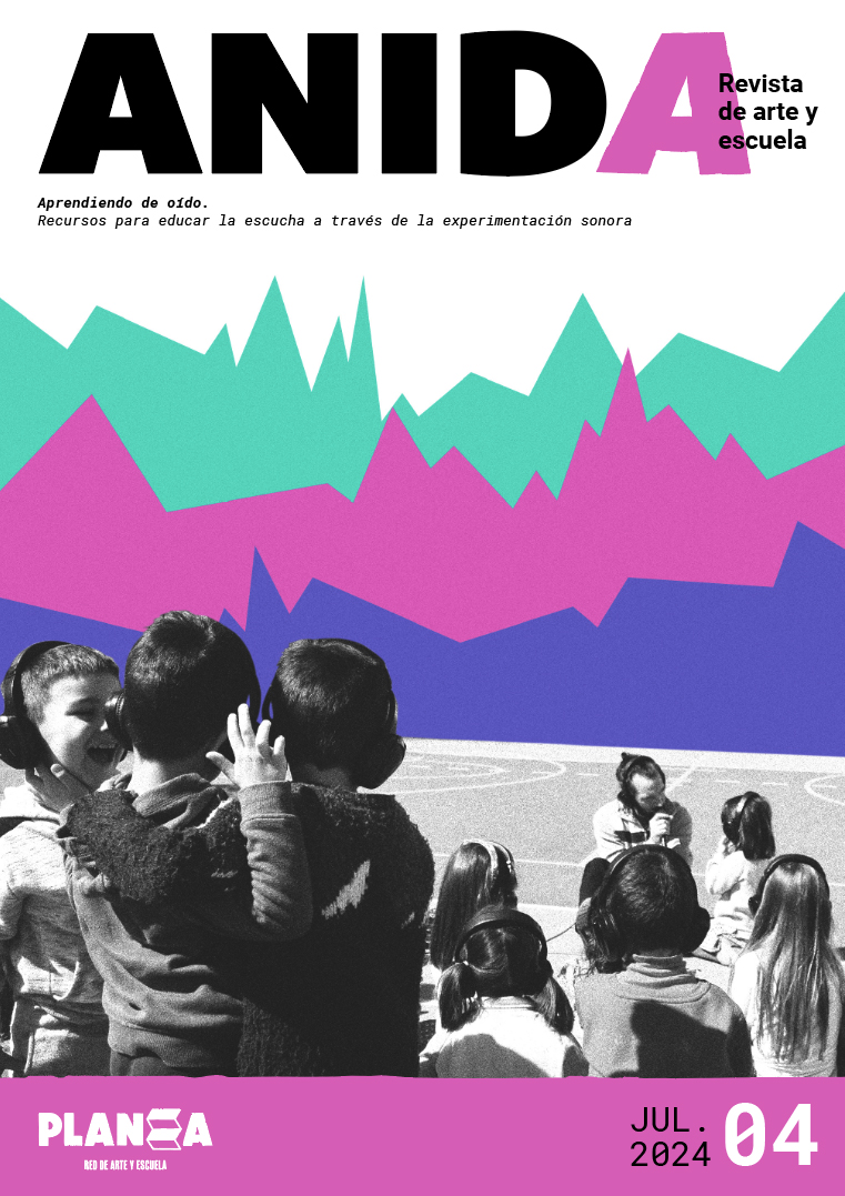 ¡Nueva revista ANIDA!

Con la edición de <a href="/xoanxil/">Xoán-Xil López</a> recopilamos experiencias, recursos didácticos, entrevistas y reseñas en torno a la escucha.

"Aprendiendo de oído. Recursos para educar la escucha a través de la experimentación sonora"

Jueves 4 a las 12h
youtube.com/watch?v=w1gV9v…