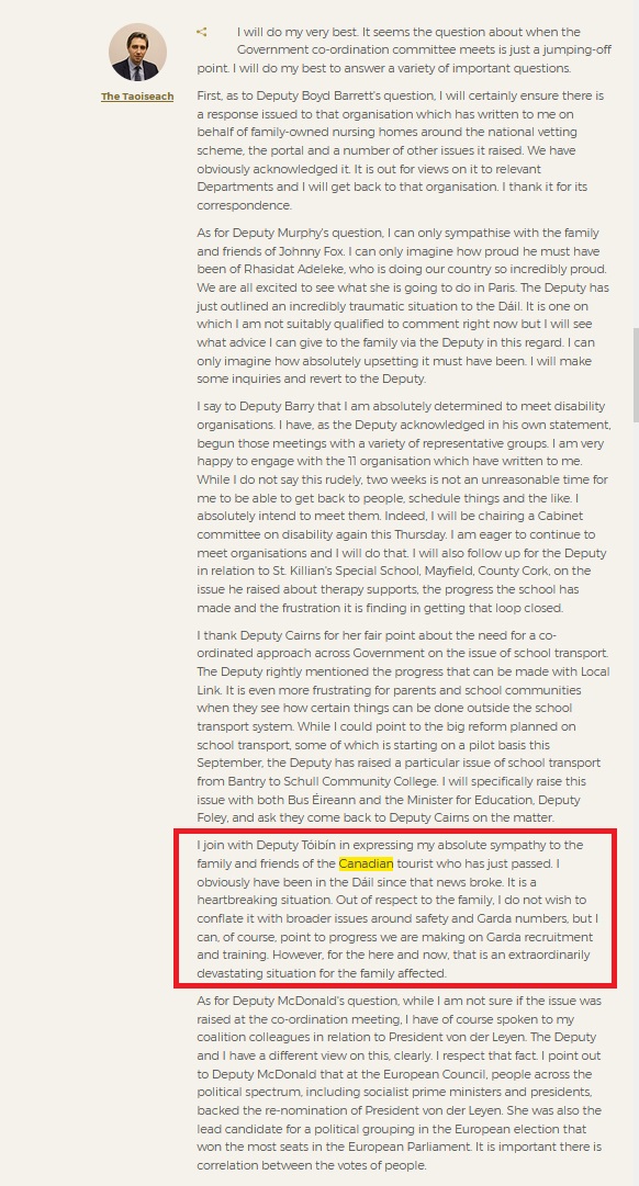 nwl88444048's tweet photo. Simon Harris doesn't want to talk about the lawlessness in Dublin and the death of the Canadian tourist who had been assaulted off O'Connell Street.

However, Harris is perfectly okay with misleading the Dail by claiming there are extra Gardai. No, there are not, latest stats 👎 https://t.co/k7Zj02fS4F