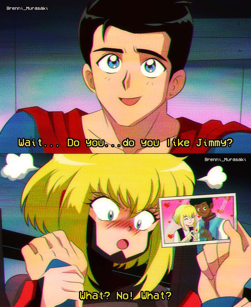 BrenniMurasaki's tweet photo. 😳
.
.
#myadventureswithsuperman #superman #karazorel #supergirl #animeaesthetic #90sanimestyle #clipstudiopaint https://t.co/f5X1z0j77x