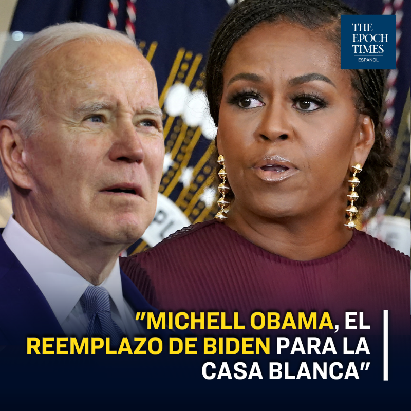 EpochTimesEs's tweet photo. #MichellObama, el reemplazo de #JoeBiden para la Casa Blanca, según el pronóstico de #TedCruz.
Por: @HGLauraEstela