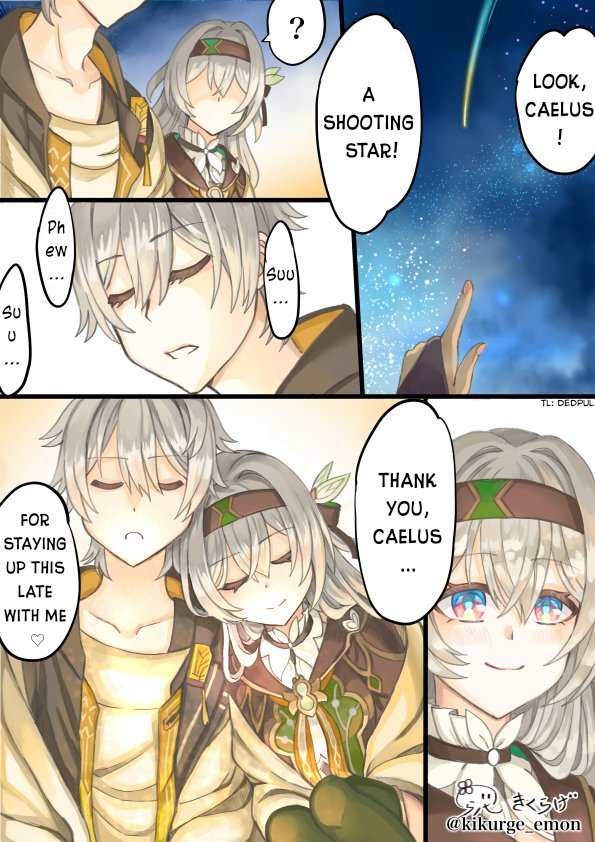 EN TL: Firefly cannot dream because she can only sleep for a short