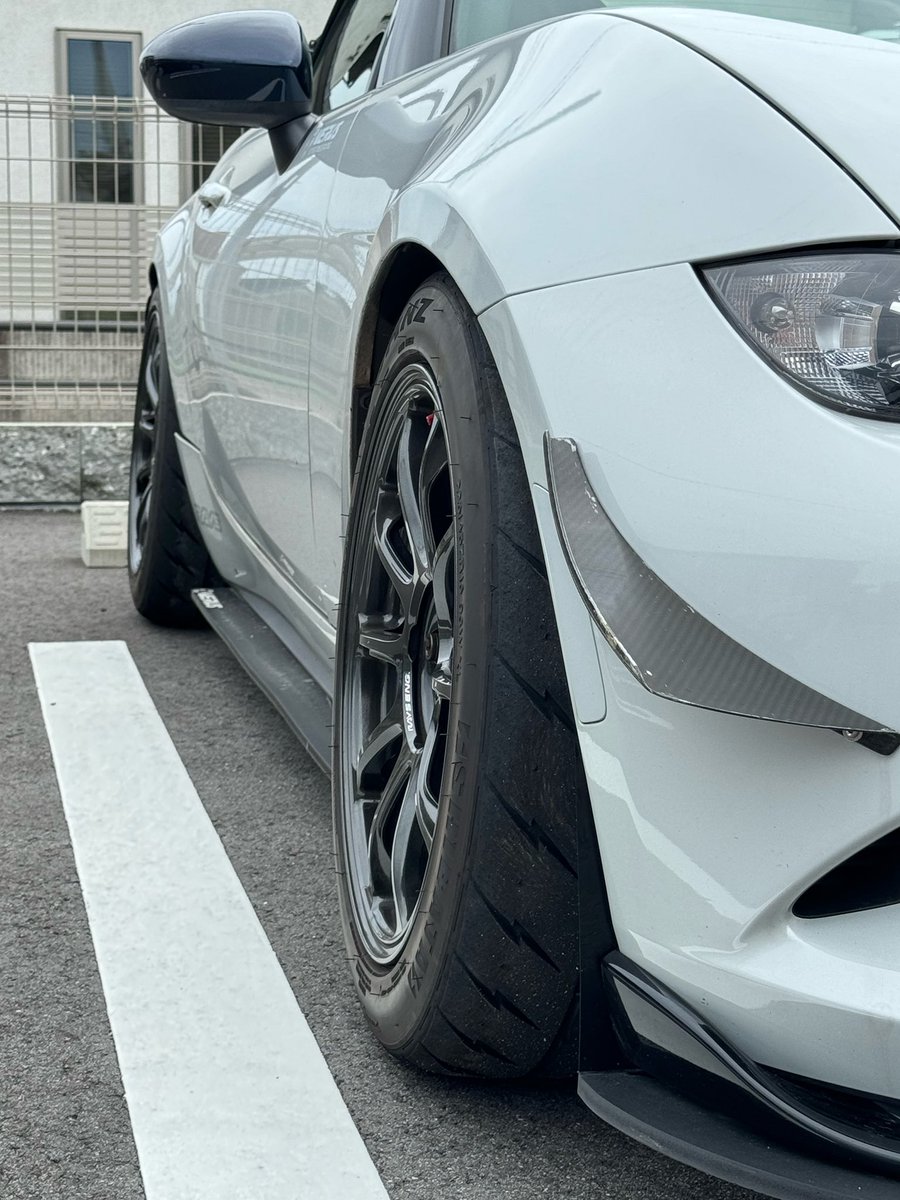 ABS製 フロントスポイラー パール塗装済 ND ロードスター