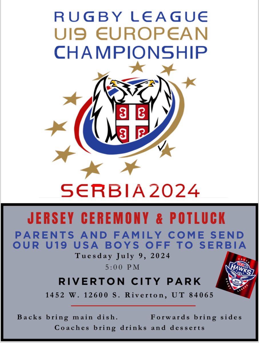 History in the making for these young fellas! #usarlyouthhawks #utahrugbyleague #eurochampionshiprugbyleague