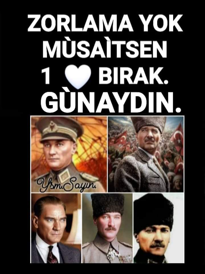 GÙNÙNÙZ AYDINLIK OLSUN.