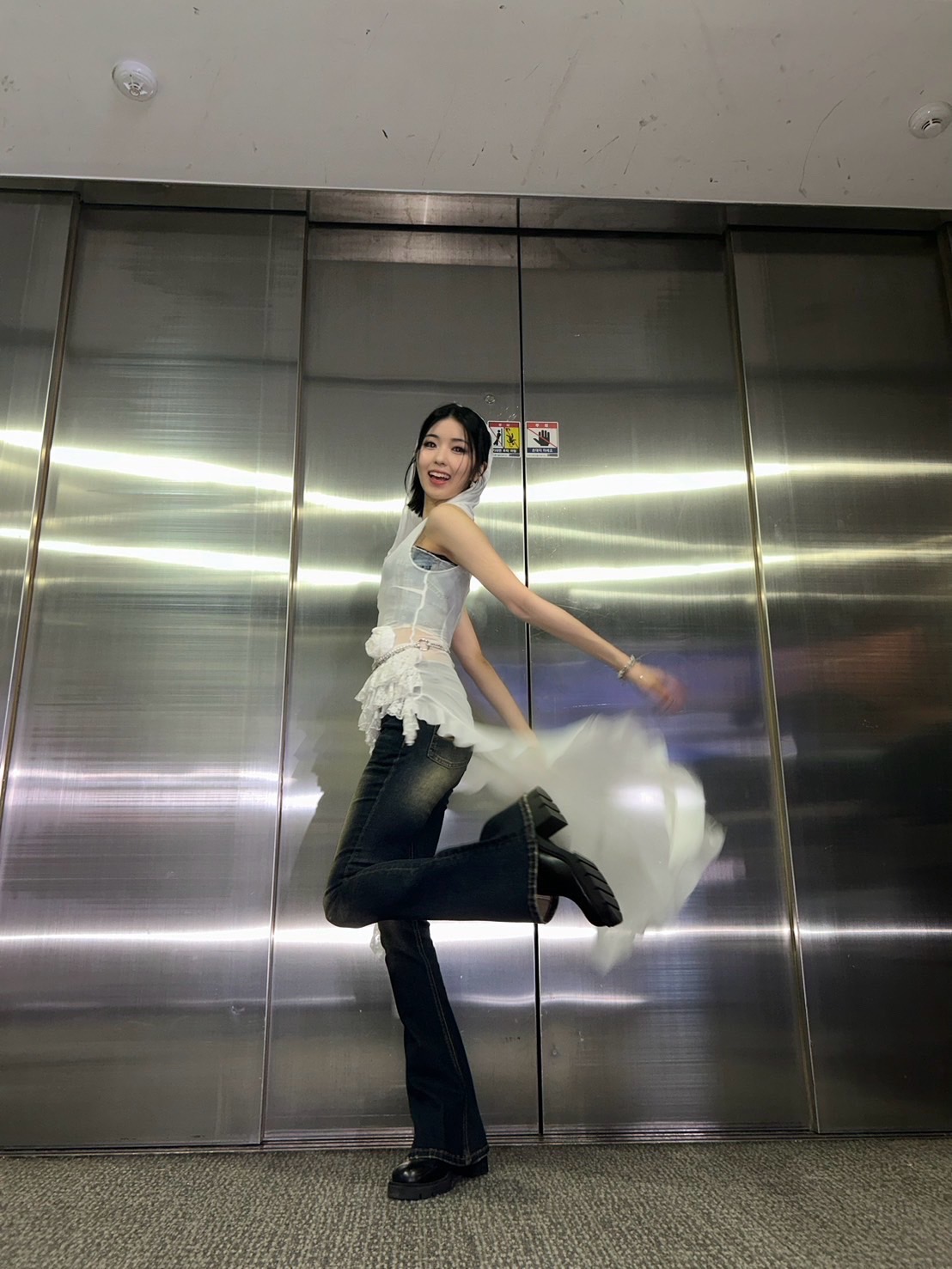 日プ IS:SUE 田中優希 缶バッジ YUUKI（田中優希） (c)LAPONE GIRLS - LAPONEから新ガールズ