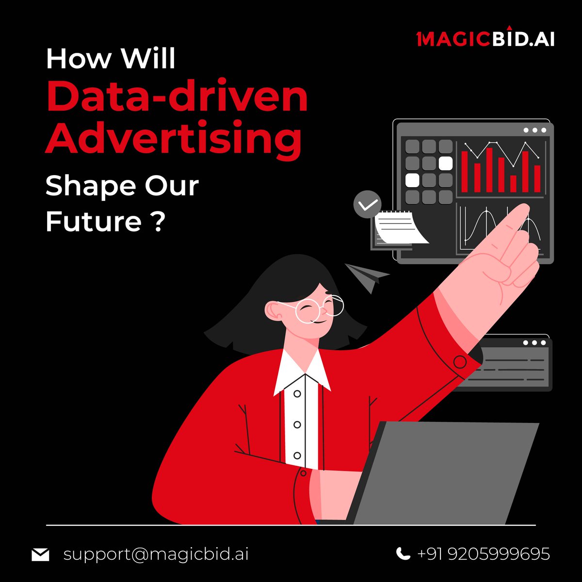 magicbid_ai's tweet image. What does the future hold for data-driven advertising? Discover the latest trends and innovations transforming the marketing landscape. How will data insights revolutionize brand strategies and customer engagement?
#DataDrivenAdvertising #MarketingFuture #DigitalTrends #magicbid