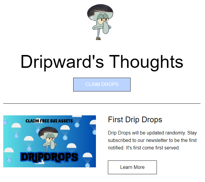 Dripward tweet media