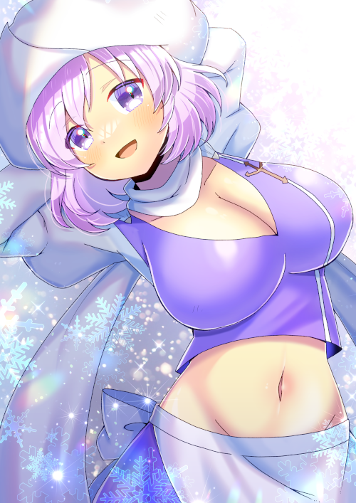東方「東方Projectのレティ・ホワイトロック(衣装アレンジ)を描かせて頂きました!」|ヒヨヨ@skeb募集中のイラスト