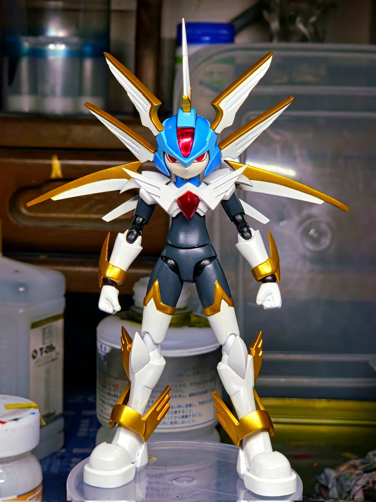 塗装済み  ロックマンゼロ  ガレージキット ゼロ（ロックマンゼロ・ガレージキット） | 玩具画像を投下する