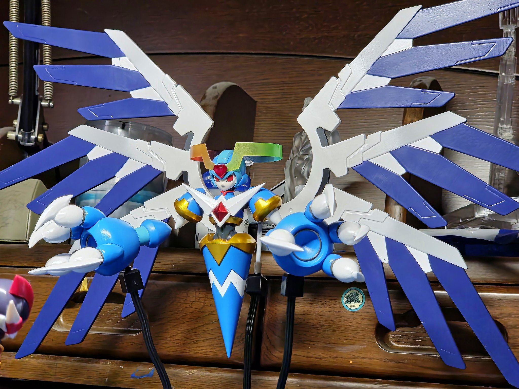 自作ライダー ロックマンX DiVE リコ ガレージキット レジン