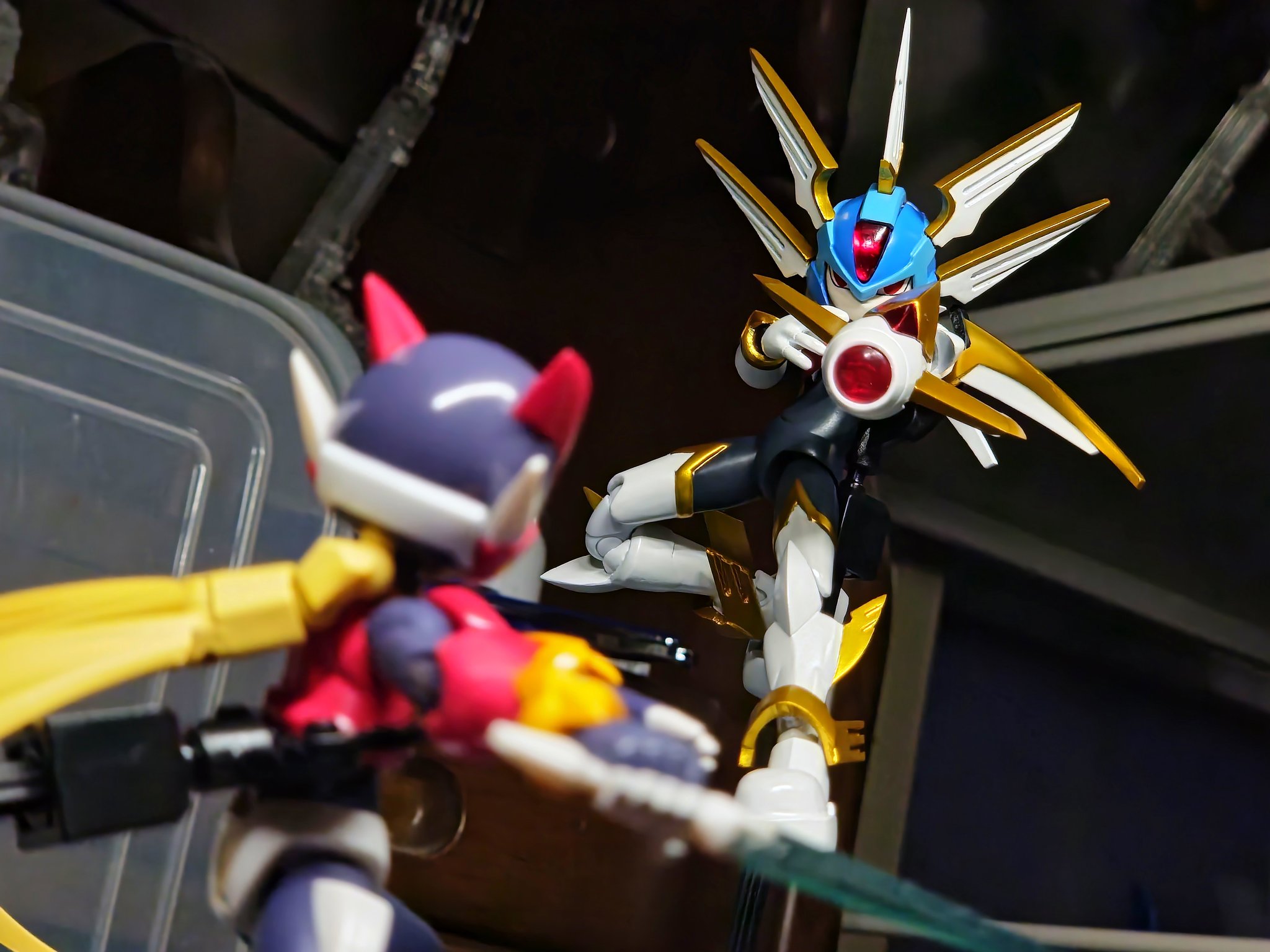 自作ライダー ロックマンX DiVE リコ ガレージキット レジン