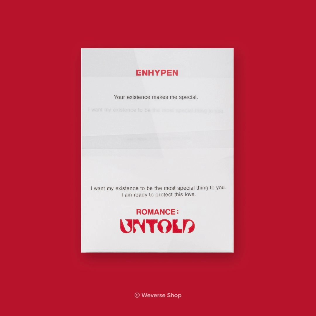 magicshop7_ph's tweet photo. ♡ ENHYPEN ROMANCE: UNTOLD (WEVERSE ALBUMS VER.)
♡ PRE-ORDER * (Low to Non Profit) 

with POB — 480
w/o POB — 380

☁️ PAYO
☁️ neta 4-6 weeks after kr ship
☁️ release: July 12

˖⁺ wts lfb ph go https://t.co/TVwmcGoziB