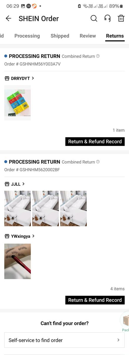 Karika27's tweet photo. @SHEIN_Official Please help me, the return timeframe has already lapsed, but due to no fault of my own. The return itself was logged well within time. I just can't seem to get anyone to collect. https://t.co/PH7QE2uNNJ