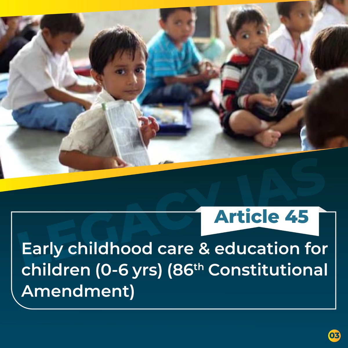 Legacy_ias's tweet photo. Directive Principles Of State Policy Part 3 !!!

#DPSP #upscprelims2024 #article44 #article45 #article46 #article48 #article49 #upscaspirant #upscpreparation https://t.co/OyjjRmbaJj