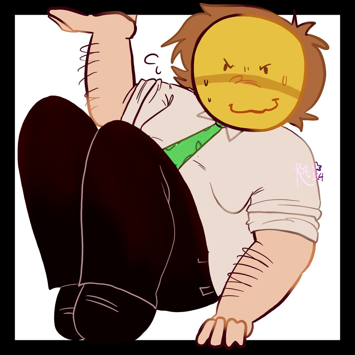 freshfalling's tweet photo. my #shiftlock #slau mr. e fan art... Heh.  

character by @orcatstra ^_^ this is foar artfite :3 https://t.co/7jBppb57KJ