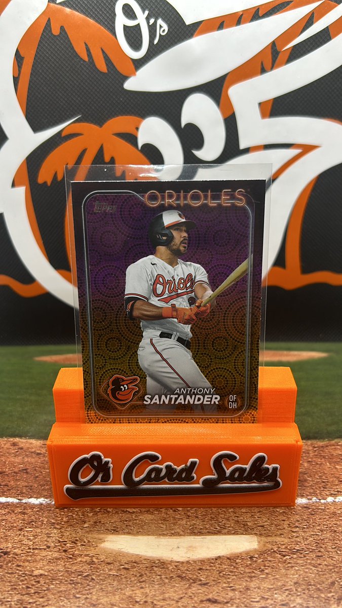 OsCardGiveAways's tweet photo. Orioles Win!!! Like retweet and follow!! I’ll select one lucky follower during the game tomorrow to receive this Anthony Santander Fireworks card! #Birdland https://t.co/fPGO0xueis