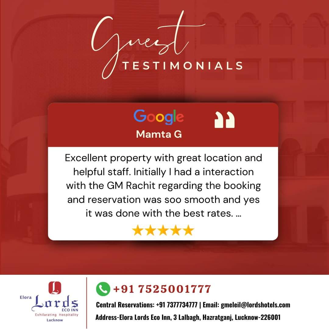 Eloralords's tweet photo. We value your feedback, as it allows us to continuously improve our services and exceed your expectations. 

#LordsHotels #LordsResorts #HappyGuests  #tripadviser #guestreview #guestfeedback #satisfaction https://t.co/ZPEVGu9QUQ