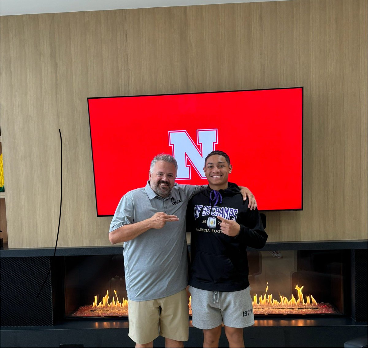 Brianbonner34's tweet photo. Had a great time visiting the University of Nebraska! Thank you guys for the hospitality! Excited to come back on campus!
@CoachMattRhule 
@CoachEJbarthel 
@HuskerFootball https://t.co/trzCmtyC6f