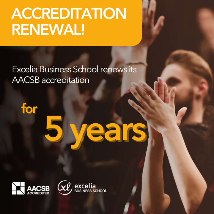[#PRIDE] #Excelia Business School has had its <a href="/AACSB/">AACSB</a> accreditation renewed for a further 5 years!
With AMBA and EQUIS accreditation renewals in 2023, the school has reasserted its position among the exclusive circle of triple-accredited business school 👉urls.fr/Ew1zf9