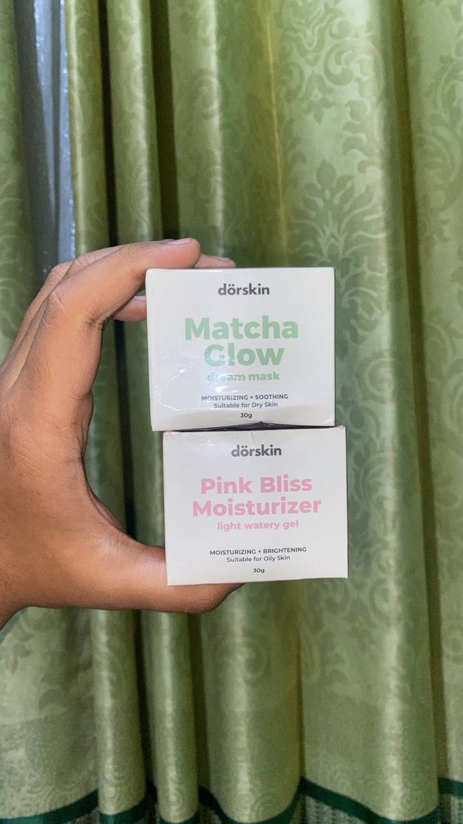 wts wtb dorskin matcha glow dream mask, dorskin pink bliss moisturizer new sealed

85k/pcs dom Purwakarta Jawa barat bisa co di Oren gratis ongkir extra
#zonauang #zonajajan