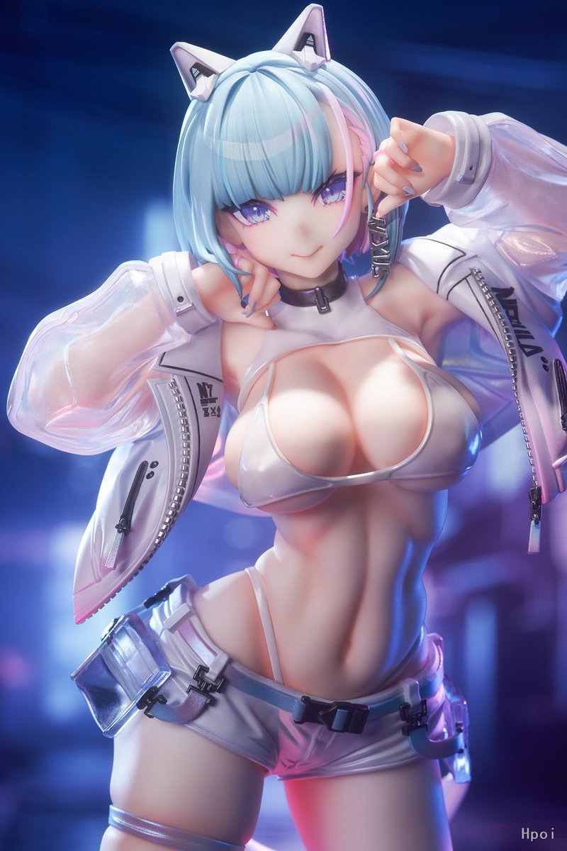 AnimeOutNews's tweet photo. Bibi Buttons presento una figura a escala 1/6 basada en el personaje original, "Kin Mirai Nekomata Miu", derivado del artista '@T__TRACK'.
✨ Lanzamiento: Junio-2025.
#BibiButtons #TTRACK https://t.co/dqjdfTuDOm