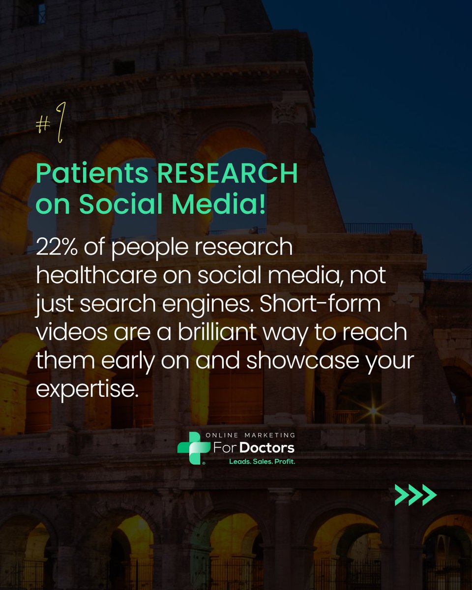 OMDGlobal's tweet image. 📹📷 #Shortformvideo is taking over social media! From Instagram Reels to TikTok and YouTube Shorts, these quick, engaging videos are everywhere. But should your clinic join the trend? Absolutely!

Need help creating your content strategy? Our team at is here to support you.