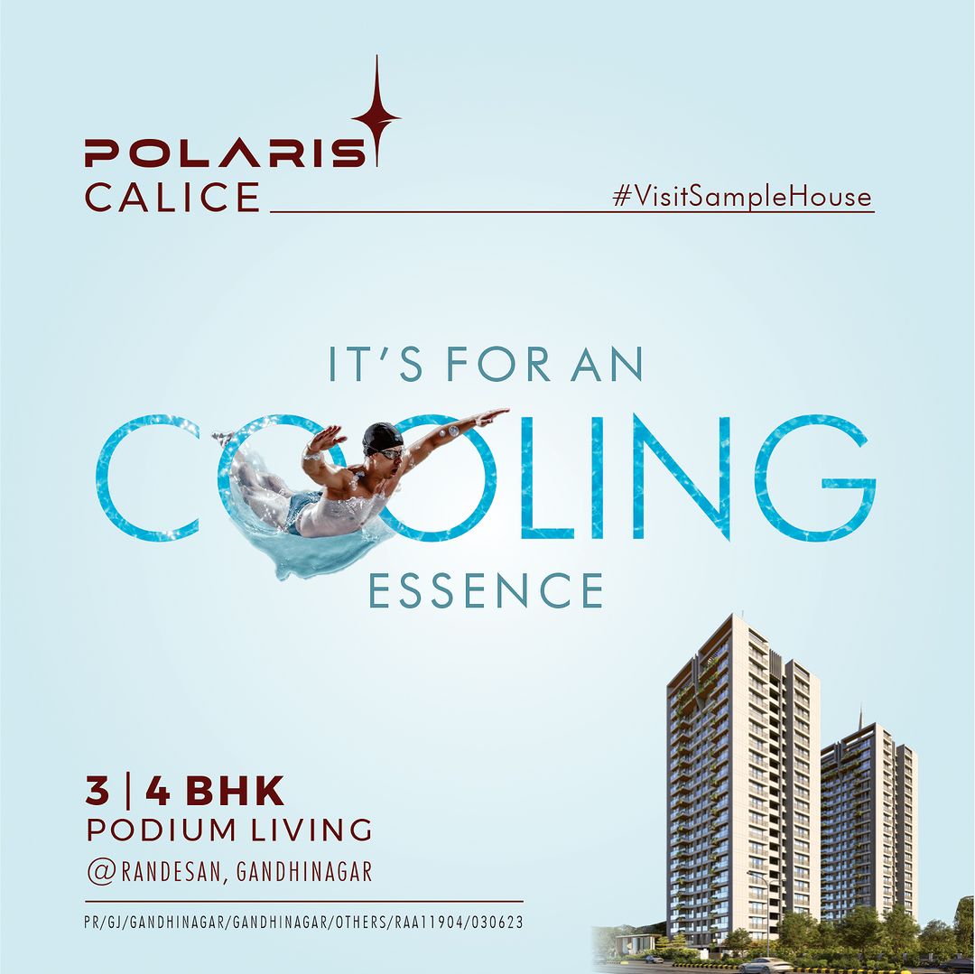 Polaris_Group8's tweet image. Discover the ultimate cooling essence in our thoughtfully designed homes, where luxury meets tranquility for a refreshing living experience.

#polaris #polariscalice #Podiumliving #gandhinagarrealestate #ahmedabad #3bhkhomes #4bhkflats #luxury #gandhinagar #3bhkflats #4bhkhomes