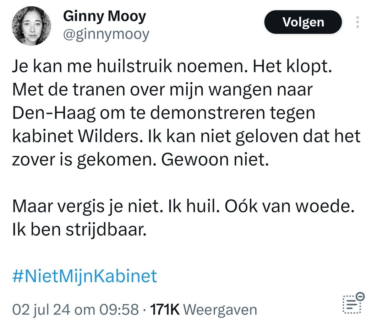 Sandervandam2's tweet image. Huilstruik