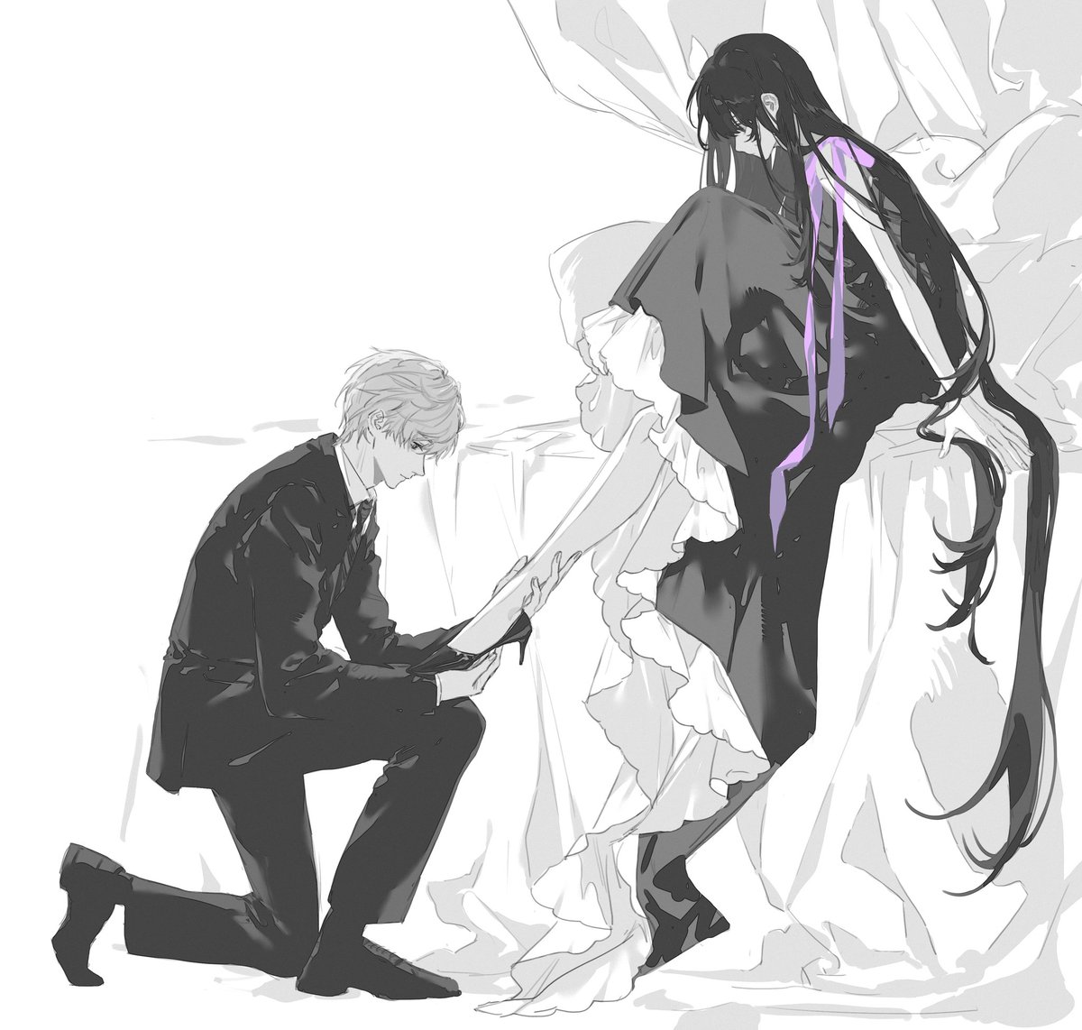 baicaiiiiii's tweet image. Just before midnight
#LoveandDeepspace #恋と深空 #Xavier #セイヤ #恋与深空 #沈星回