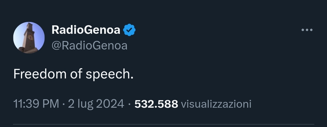EclipseOfWine's tweet photo. Chiedimi se sono felice...

#RadioGenoaisback
#OrlowskiOut

@RadioGenoa #OrlowskiDown #Orlowski https://t.co/rSFNKUd9fn