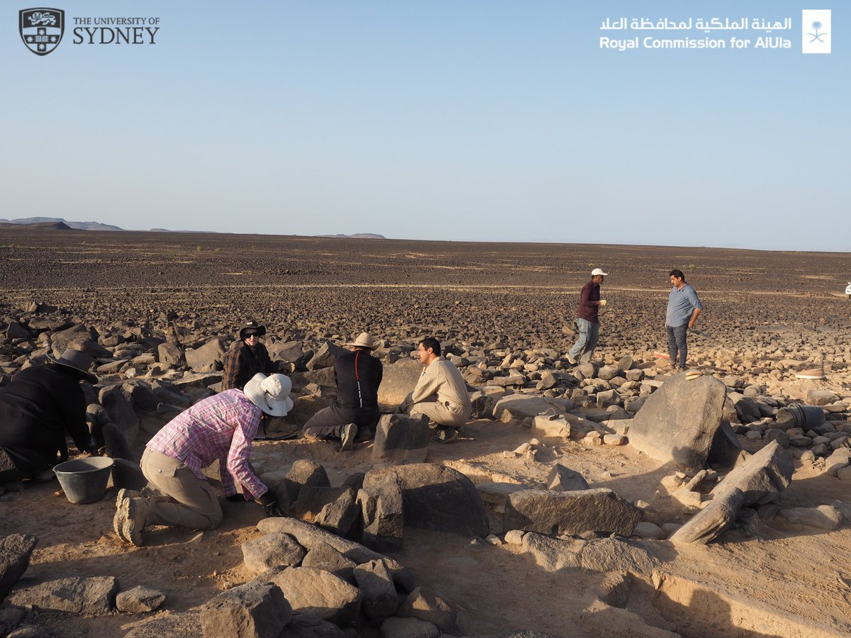 PAKEP (@pakep_ksa) on Twitter photo <a href="/jane_cmcmahon/">Jane McMahon</a> We also found the stone tools they were using… and it was a lot! From 5 structures, we excavated 220kg of knapped stone. Our lithics gurus <a href="/FinnStileman/">Finn Stileman</a>, <a href="/CeriShipton/">Ceri Shipton</a> & <a href="/AhmedHamidNassr/">Dr.Ahmed Hamid Nassr</a> got fit! Most of the chipped stone was basalt- which was easy to use as it’s everywhere! 5/10 <a href="/jane_cmcmahon/">Jane McMahon</a> We also found the stone tools they were using… and it was a lot! From 5 structures, we excavated 220kg of knapped stone. Our lithics gurus <a href="/FinnStileman/">Finn Stileman</a>, <a href="/CeriShipton/">Ceri Shipton</a> & <a href="/AhmedHamidNassr/">Dr.Ahmed Hamid Nassr</a> got fit! Most of the chipped stone was basalt- which was easy to use as it’s everywhere! 5/10