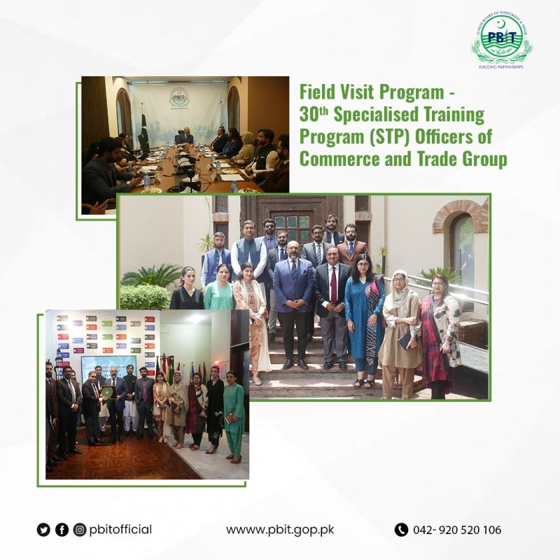 Punjab Board of Investment and Trade (@pbitofficial) on Twitter photo As part of their Field Visit Program, a delegation comprising officers from 30th Specialized Training Program (STP) of the Commerce and Trade Group visited <a href="/PbitOfficial/">Punjab Board of Investment and Trade</a>
#PBIT #Punjab #Lahore #Trade #Investment #Business #Policy #TradeOpportunities #EconomicGrowth #Industries As part of their Field Visit Program, a delegation comprising officers from 30th Specialized Training Program (STP) of the Commerce and Trade Group visited <a href="/PbitOfficial/">Punjab Board of Investment and Trade</a>
#PBIT #Punjab #Lahore #Trade #Investment #Business #Policy #TradeOpportunities #EconomicGrowth #Industries