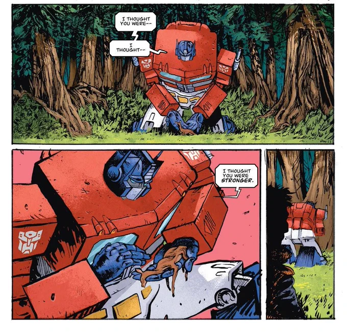 Best written Optimus Prime in years 