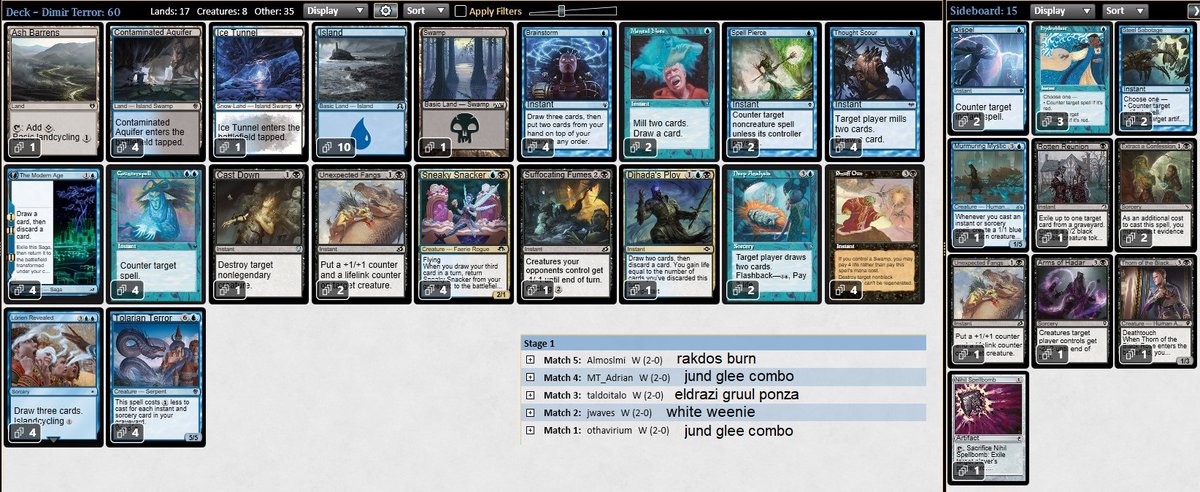 Luciano Guma (@lucianoguma) on Twitter photo 5-0 com esse deck delicinha q copiei da stream do Michael Jacobs
5-0 with this sweet list i've copied from <a href="/Darkest_MAJ/">Michael A Jacob</a> stream 5-0 com esse deck delicinha q copiei da stream do Michael Jacobs
5-0 with this sweet list i've copied from <a href="/Darkest_MAJ/">Michael A Jacob</a> stream
