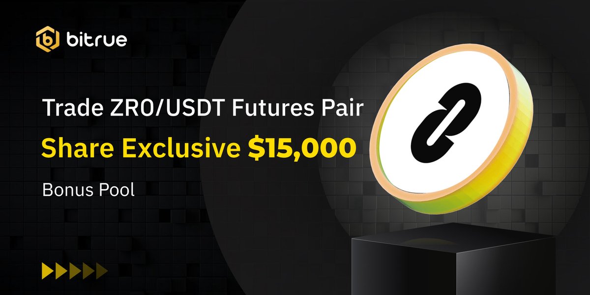BitrueOfficial's tweet photo. 📈 Trade $ZRO/USDT on #Bitrue #Futures to share $15,000 prize pool! @LayerZero_Labs

🔥 Trade more, share more! 

🎁 New first-come, first-served users receive exclusive $ZRO airdrop!

📅 Time: July 3 - July 10

Join now 👉 https://t.co/m8oVbhZV3m https://t.co/EmcxHgJYdf