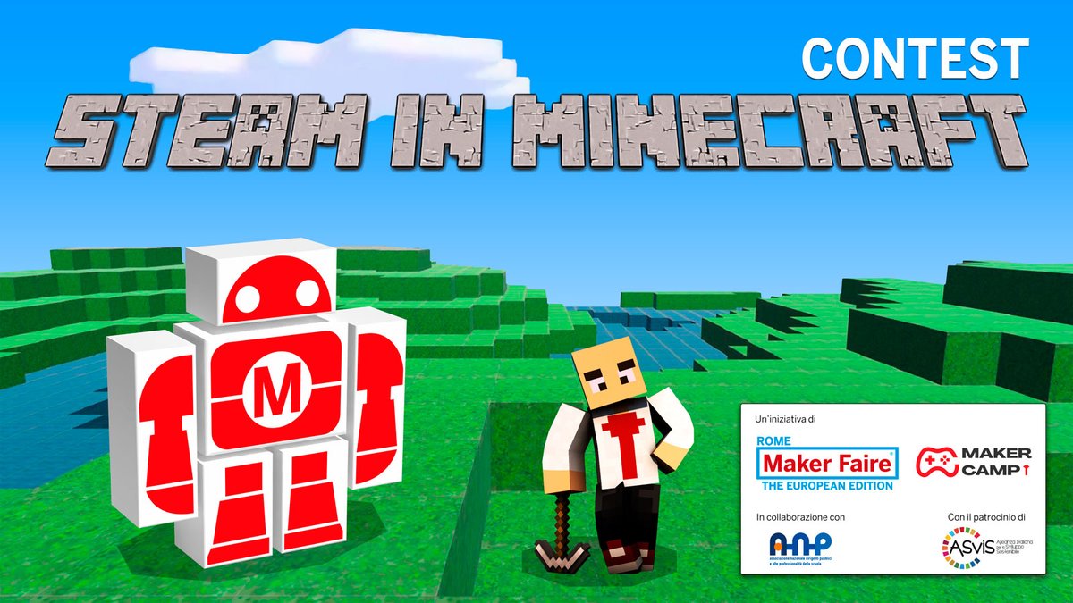 #MFR2024 #contest #scuole #steam in #minecratf La classe 2C della Dante Alighieri di Spoleto finalista allo “STEAM IN MINECRAFT CONTEST”🎉 Ancora una volta, dopo il successo di Longobardi in Minecraft di due anni fa con il terzo posto italiano, la scuola media Dante Alighieri è