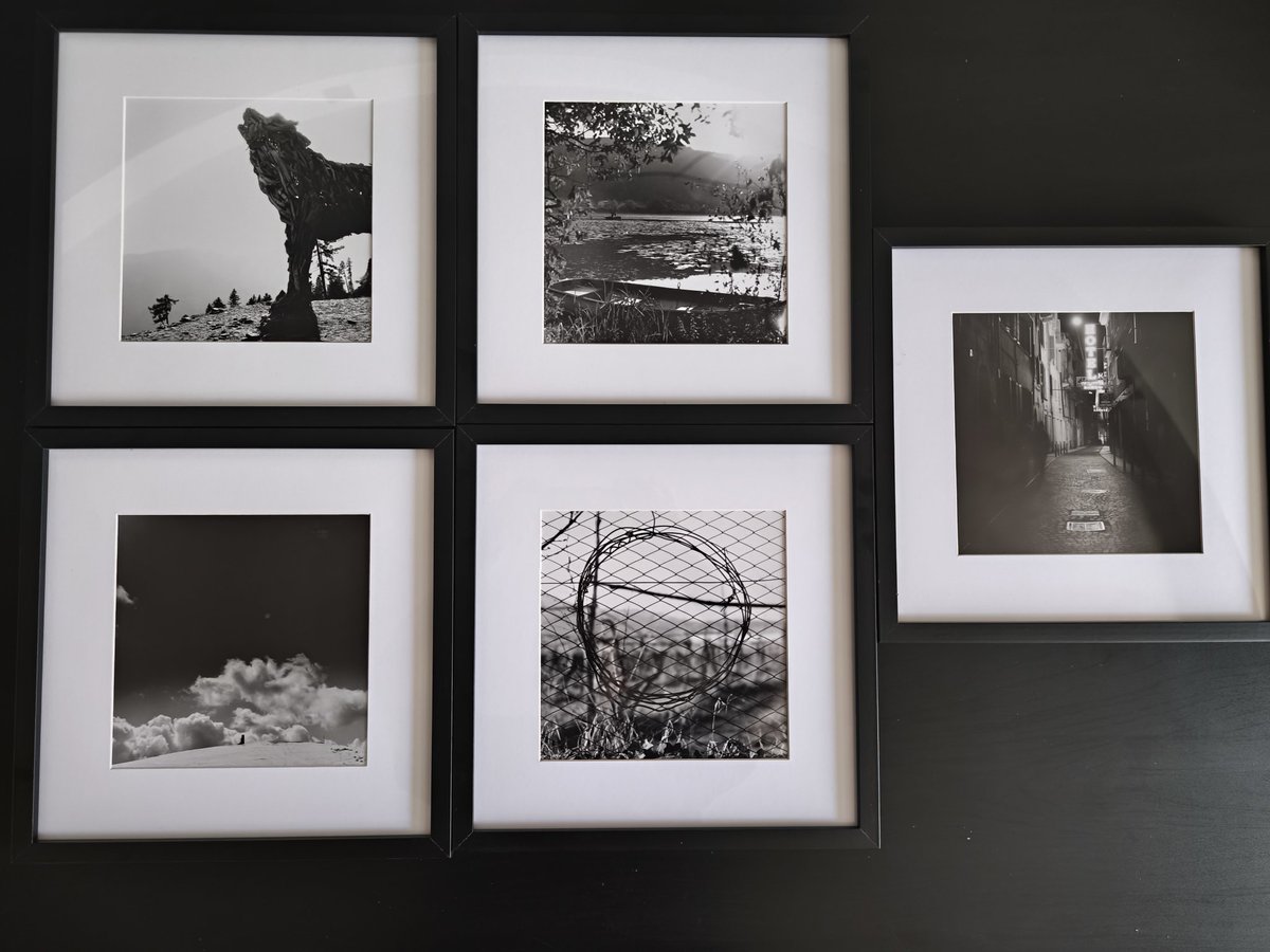 Printing in the dark room with a completely analog process then framing your own art is something special. Nothing will give you the same experience in the digital world.